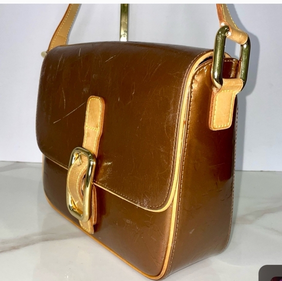 Auth BRONZE VERNIS CROSSBODY - Picture 8 of 10